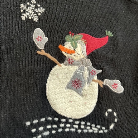 Woolrich Snowman Christmas Vest - Picture 2 of 6